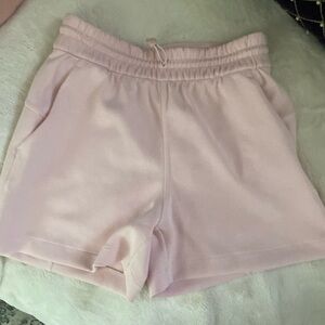 Lululemon Pink Drawstring Shorts